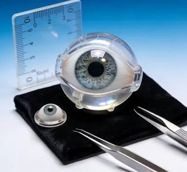 正目义眼专业技师进行义眼定制